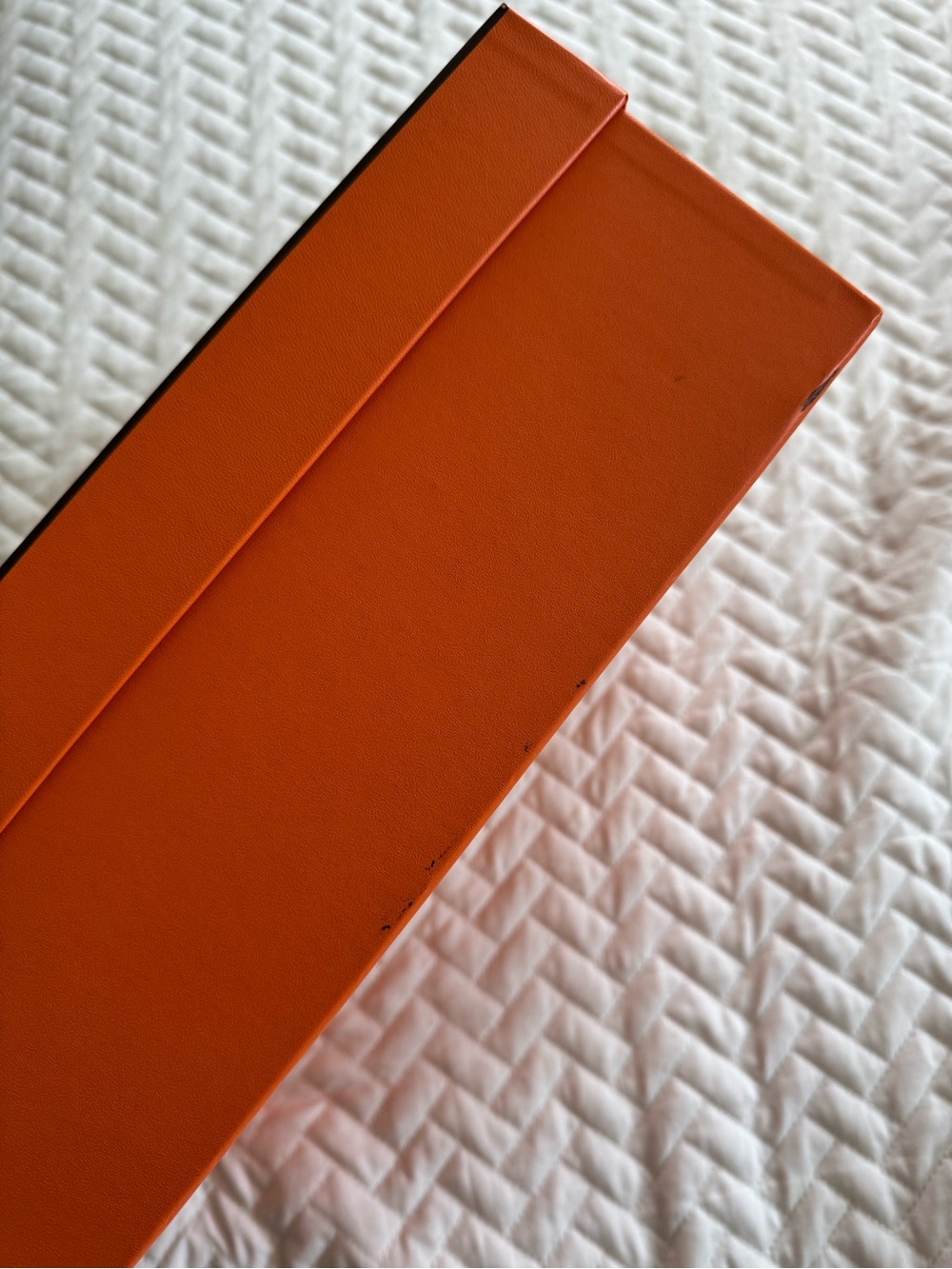 Hermes Authentic EMPTY Shoe Box with Ribbon - Picture 6 of 7